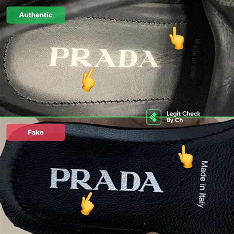 real prada shoes vs fake|how to authenticate prada shoes.